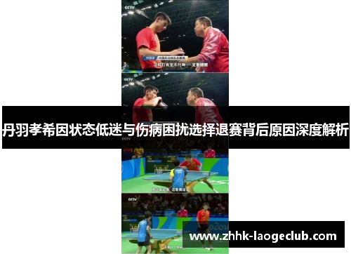 丹羽孝希因状态低迷与伤病困扰选择退赛背后原因深度解析 丹羽孝希因状态低迷与伤病困扰选择退赛背后原因深度解析